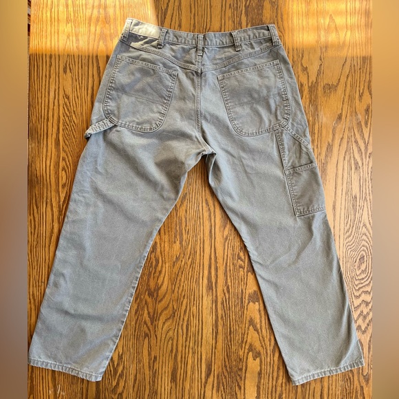 Rustler Carpenter Pants.  No size tags (measurements below) - Picture 4 of 4
